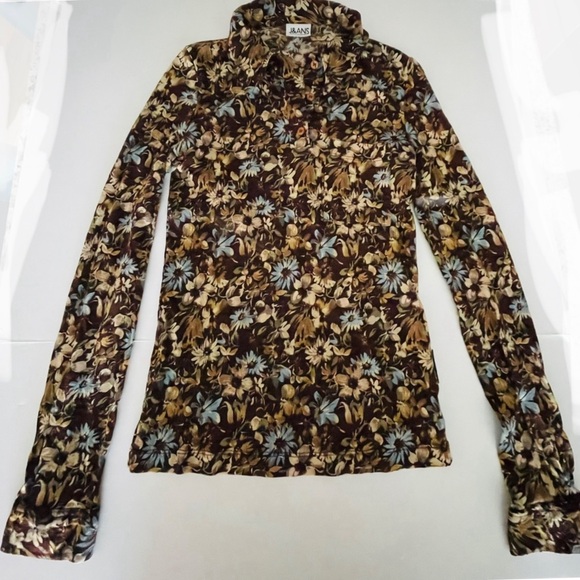 DOLCE & GABBANA J&ANS Floral Point
Collar Blouse - Picture 4 of 14